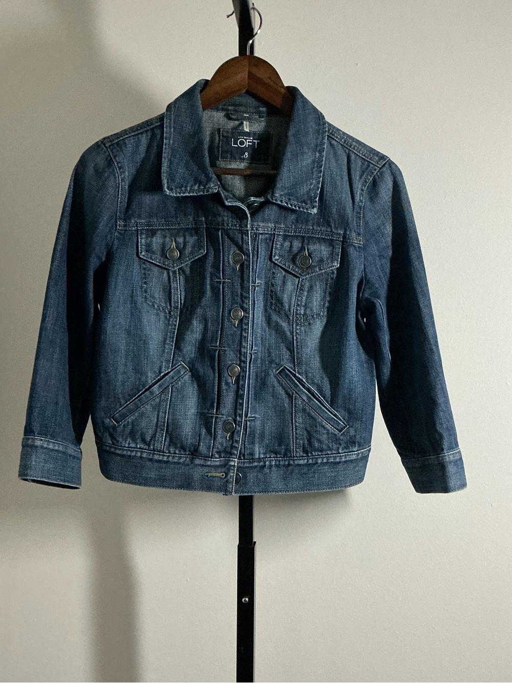 LOFT | Three-Quarter Sleeves Denim Jacket